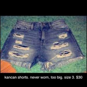 KanCan Denim Shorts